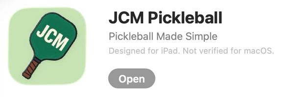 Jean-Claude's Pickleball Scheduler App. 