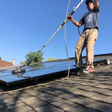 Solar panel cleaning and maintenance by Solar Motion