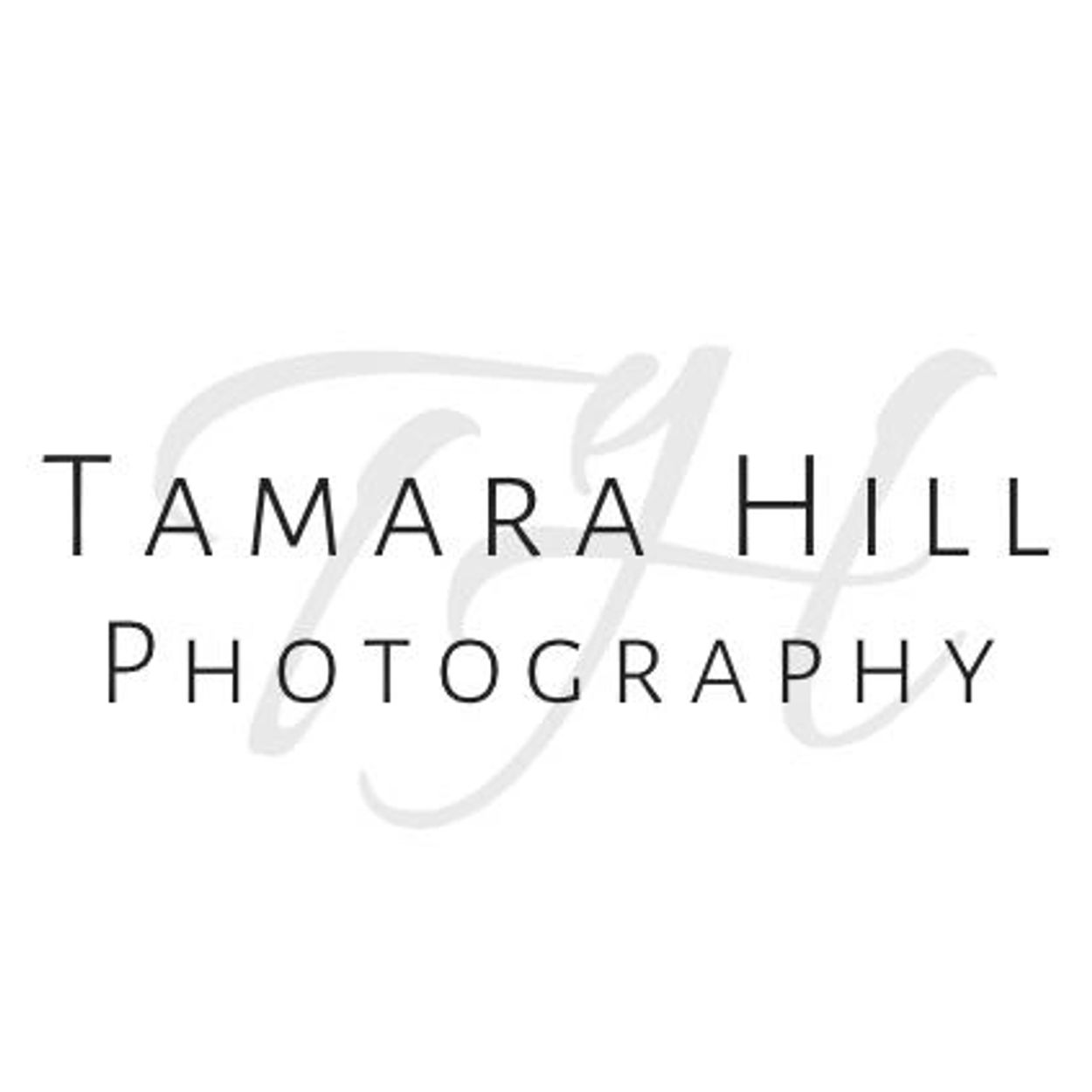 Logo for Tamara Hill Photography in clean, modern font.
