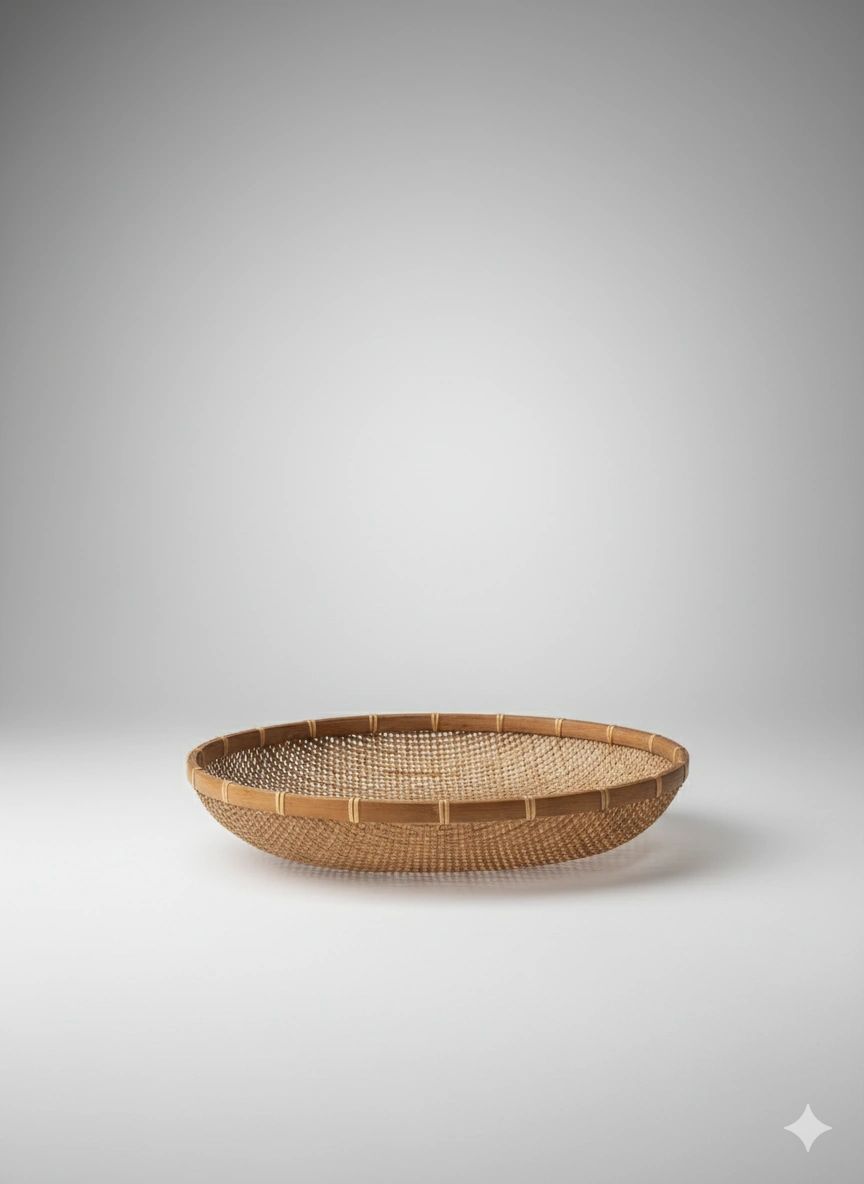 Vintage Winnowing Basket