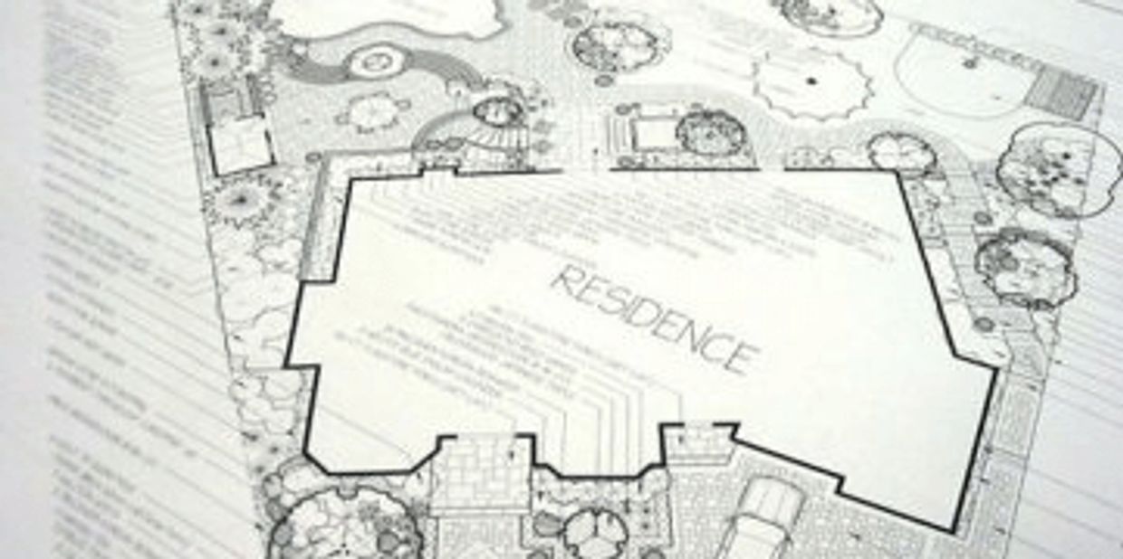 professional landscape cad design