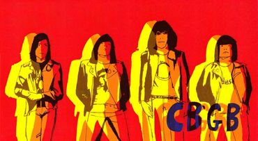 The punk rock group the ramones