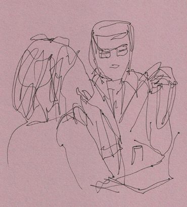 People talking