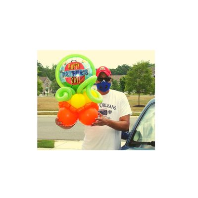 father's day balloon, balloon bouquet, balloon surprise, birthday balloon