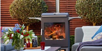 Chesney heat & grill fireplace made in uk, 