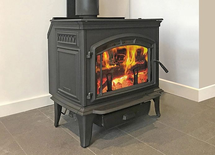 Quadra-Fire Explorer III Cast Iron wood heater