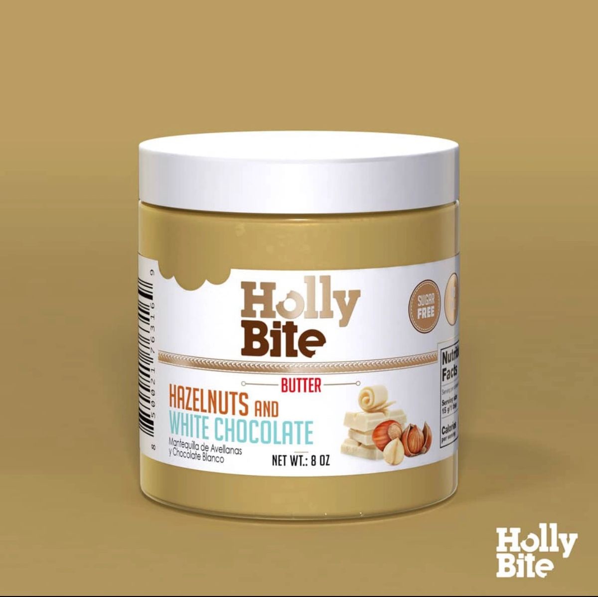 White chocolate hazelnut Spread