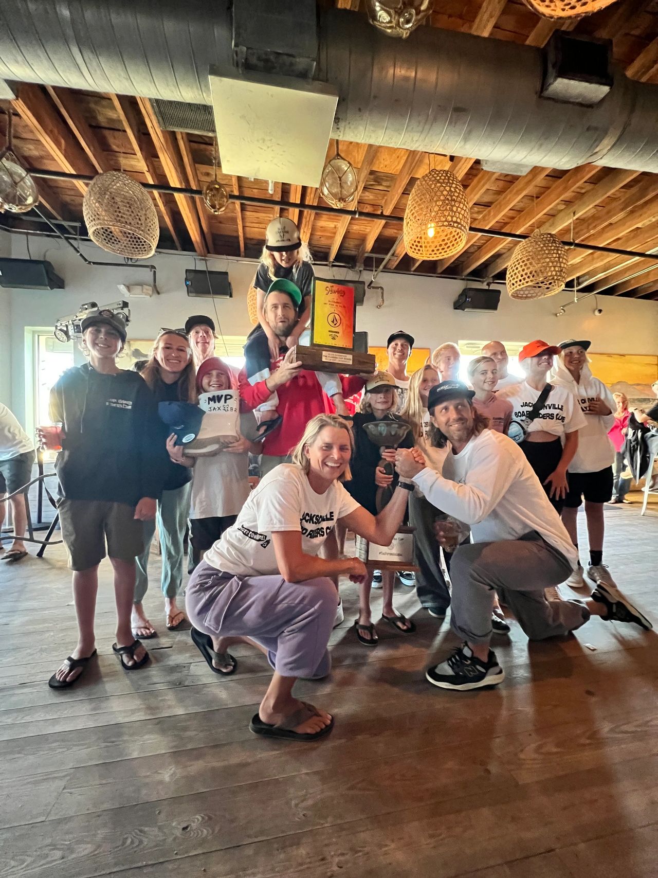Team Jax with the win