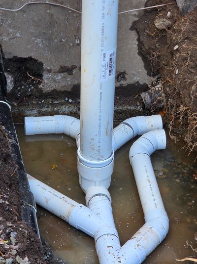 Storm water drainage pipe installation and repair in Nanaimo BC