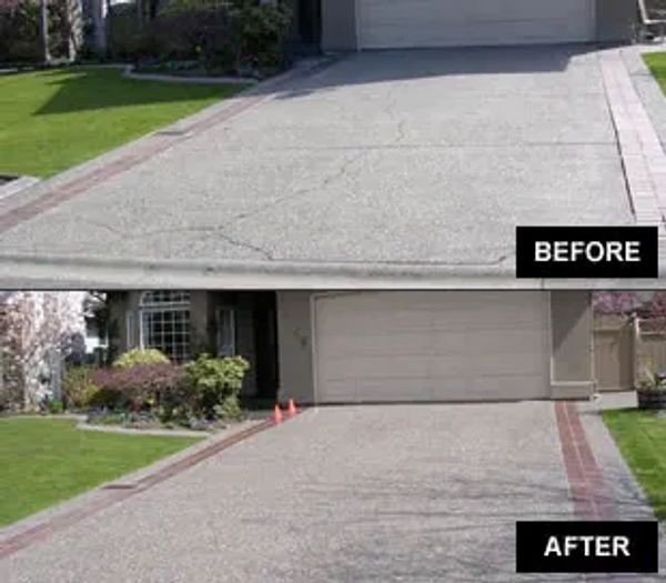 exposed concrete, concrete Nanaimo, Nanaimo concrete, brick pavers Nanaimo concrete repair, concrete