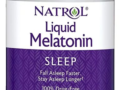 Liquid melatonin for dementia patients who have trouble swallowing pills.