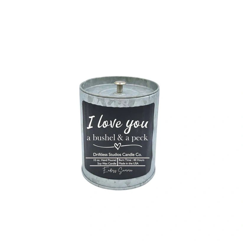 I love you Soy Candle