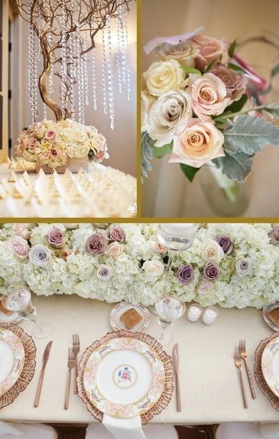 Luxury weeding floral design inspiration - partial planning