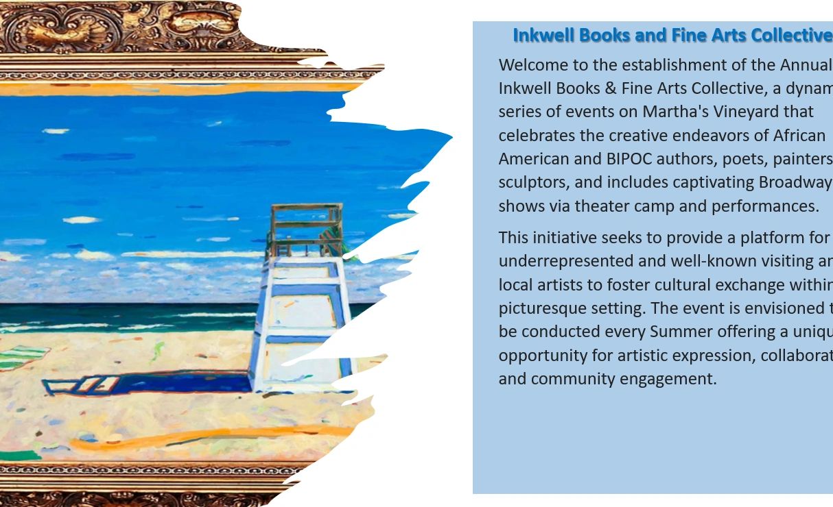 https://inkwellbooksandfineartscollective.com/
A collection of events for BIPOC Artists & Authors 