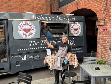 BOON LOVES TO COOK ON  THE FOOD TRUCK 