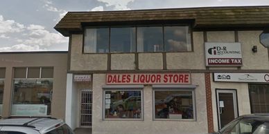 Dales Liquor Store in Camrose