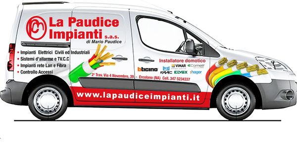 Furgone La Paudice Impianti