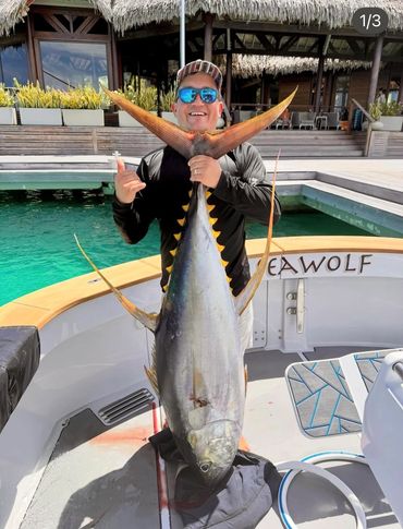 Fishing Bora Bora Big Tuna