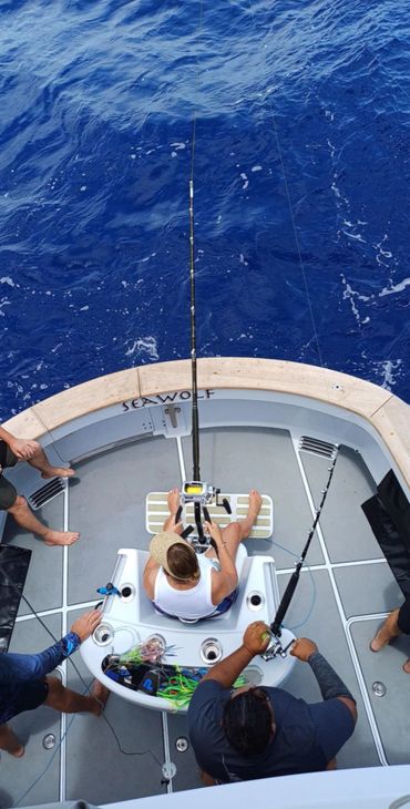 Hooked up with Fish Bora Bora