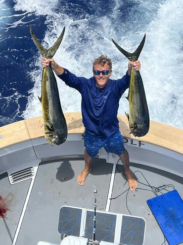 Catch Mahi Mahi in Bora Bora