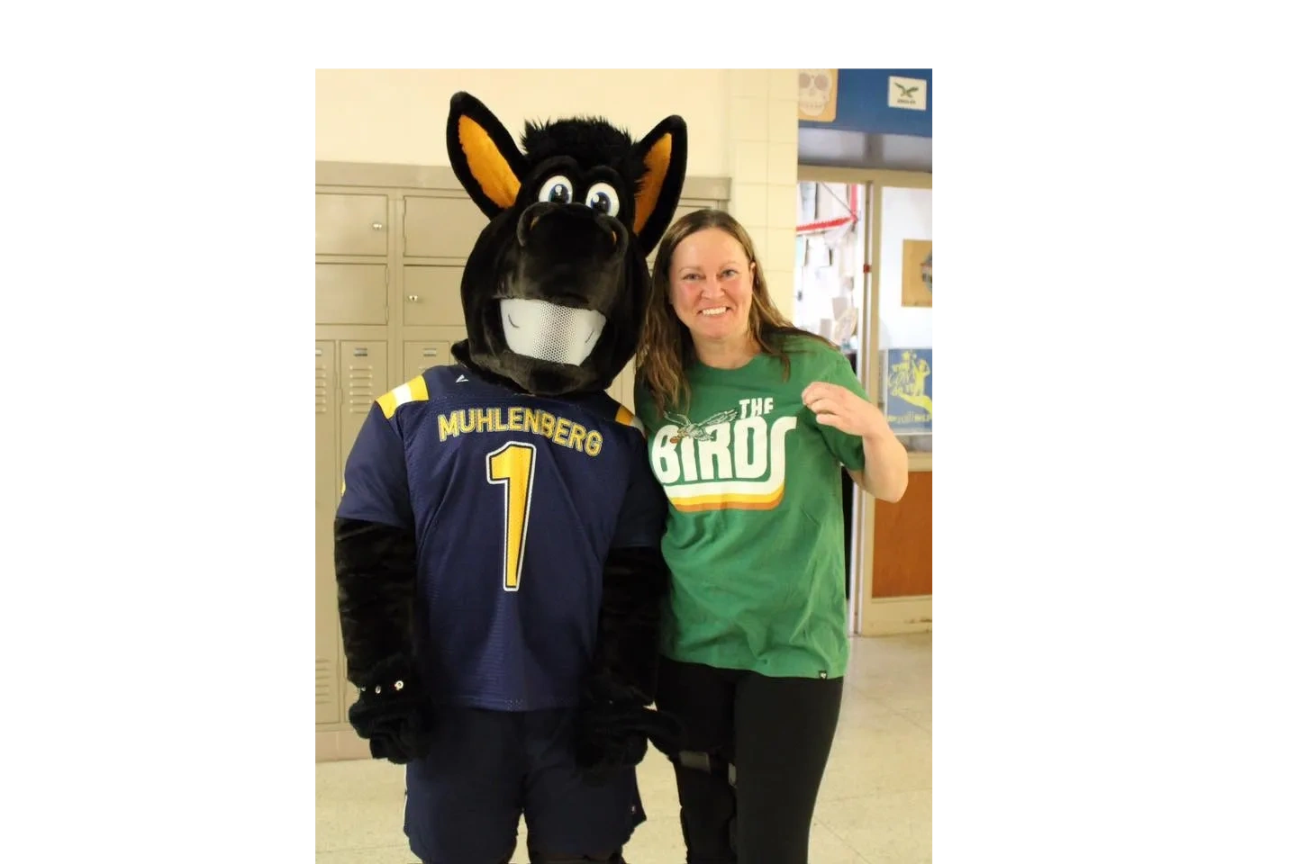 Muhlenberg Middle School COOL MUHL Mule Mascot Pennsylvania
