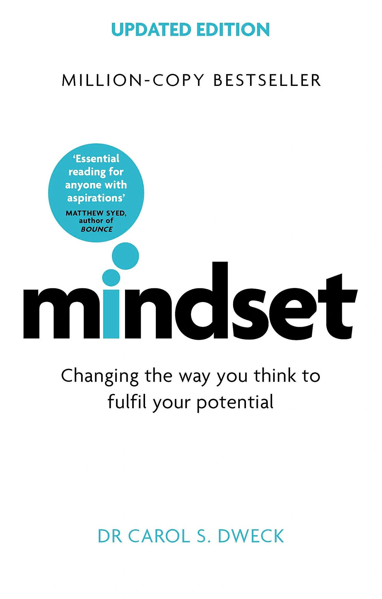 the cover of the book "Mindset" by carol dweck