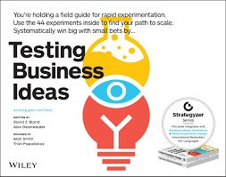The front cover of the Testing Business Ideas book The front cover of the Testing Business Ideas book