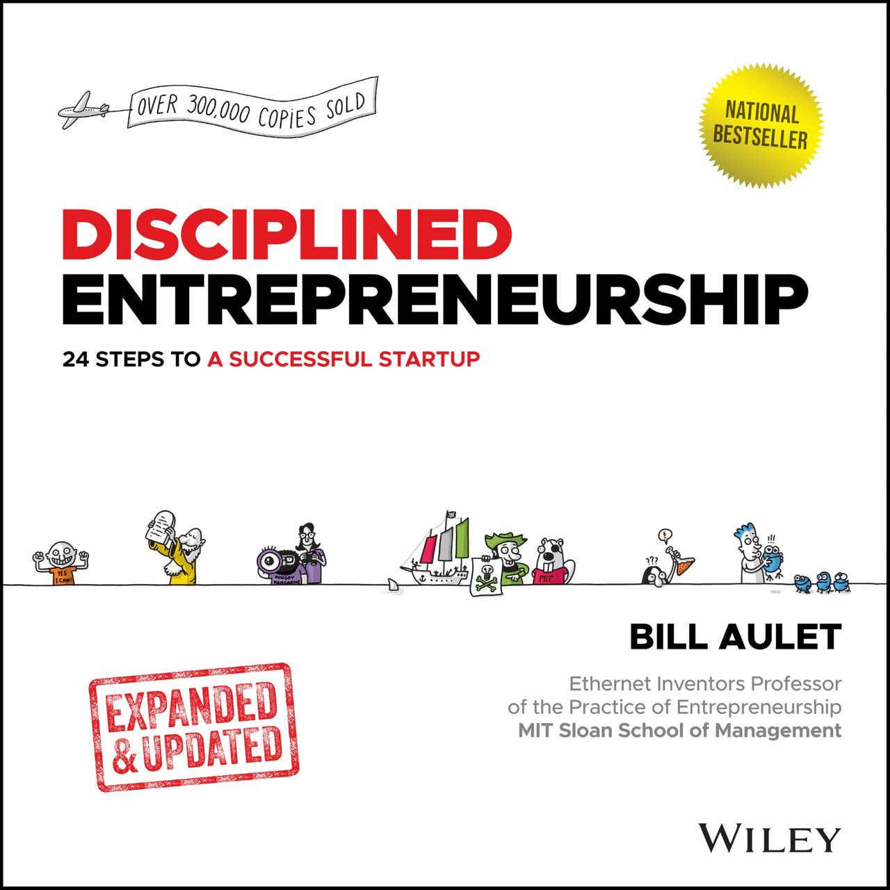 the cover of the book disciplined entrepreneurship