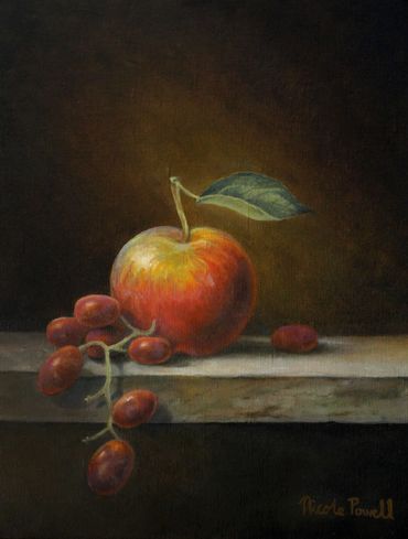 A Sweet Snack
Oil on Linen
