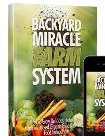Book cover for Backyard Miracle Farm System.