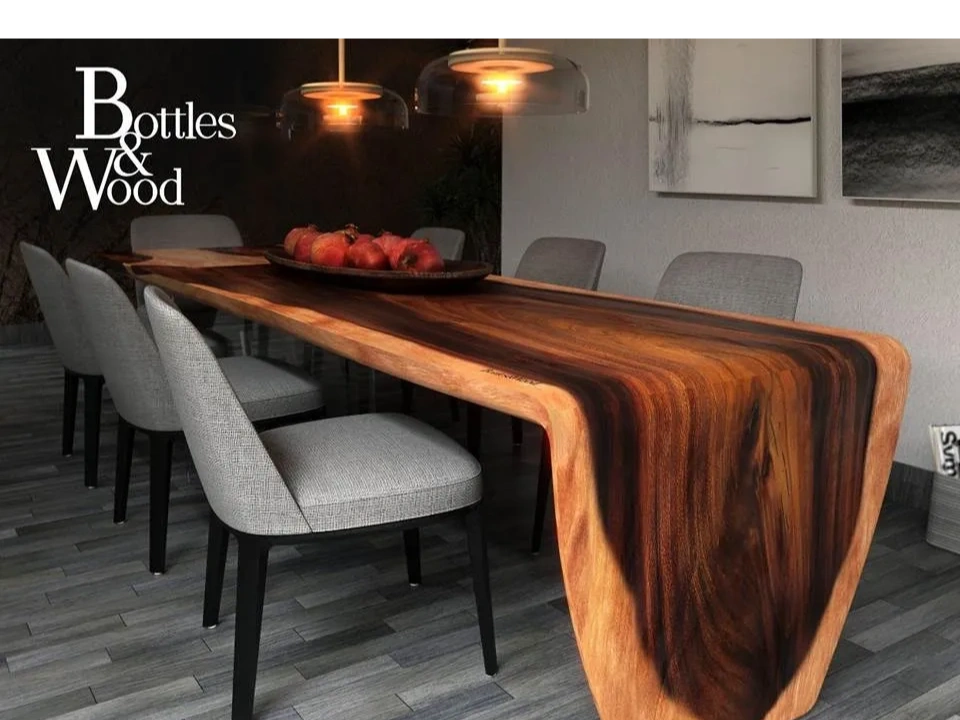 Custom Live Edge Dining Table San Diego