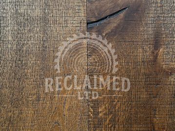 An engineered oak floorboard