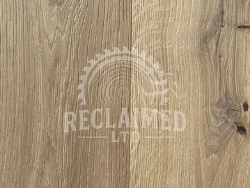 An engineered oak floorboard