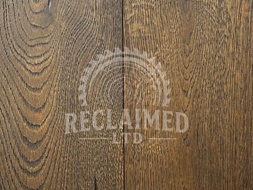 An engineered oak floorboard