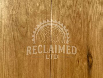 An engineered oak floorboard
