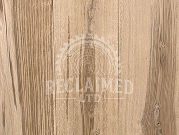Sanded tongue & groove oak floorboard