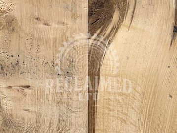 Brushed oak floorboard