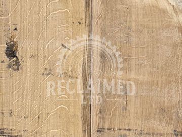 Sanded oak floorboard