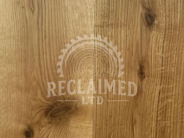 An engineered oak floorboard