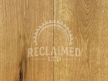 An engineered oak floorboard