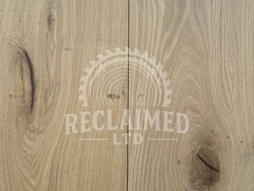 An engineered oak floorboard