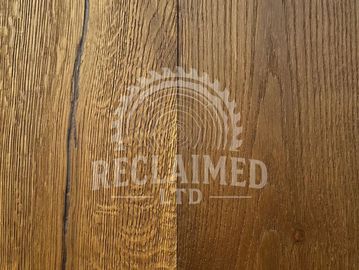 An engineered oak floorboard