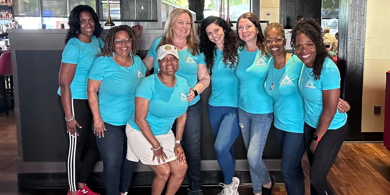 Celebration of women who hosted the Empowered Women in Wellness Courage to Shine Conference