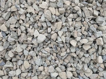 A pile of small gray gravel stones.