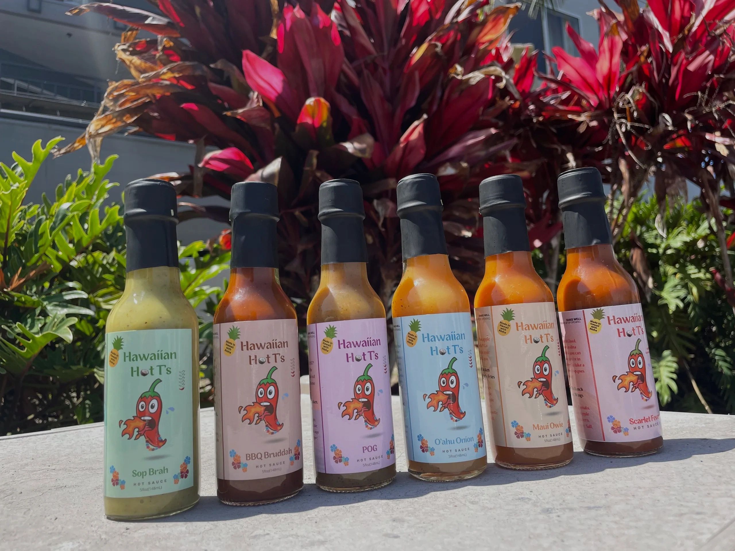 Hawaiian Hot T’s Hot Sauce - Really Good Hot Sauce
