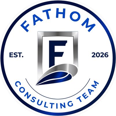 Logo for Fathom Consulting Team, established 2026.