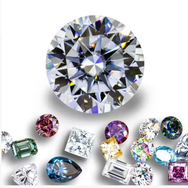 Unmounted Moissanite Diamonds