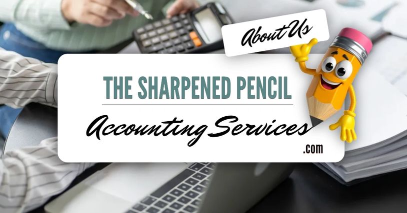 Stubby the pencil welcoming visitors to our About Page.