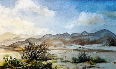 BORREGO DESERT watercolor