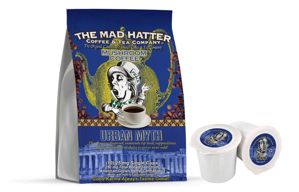 Urban Myth CBD Mushroom Coffee.